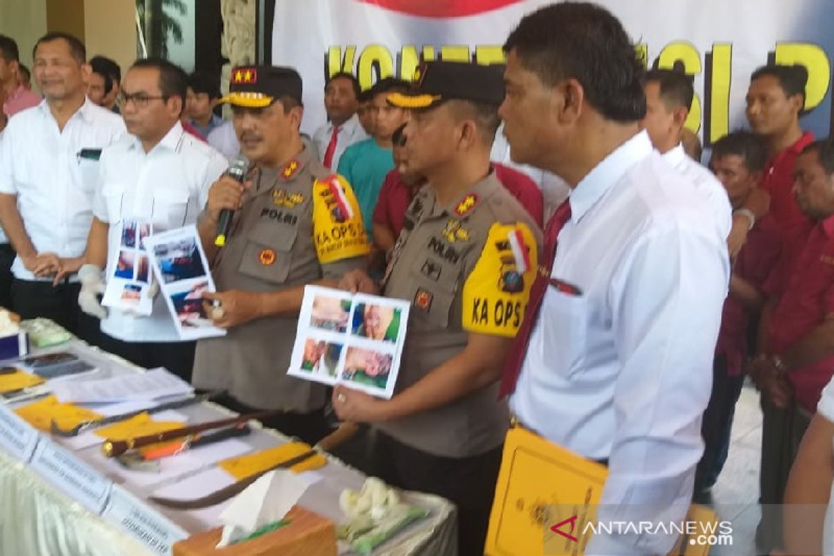 Polisi tangkap 7 pelaku percobaan pembunuhan sekeluarga di Dairi