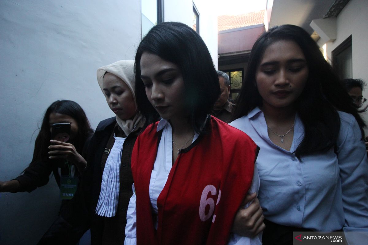 Vanessa Angel dituntut enam bulan penjara