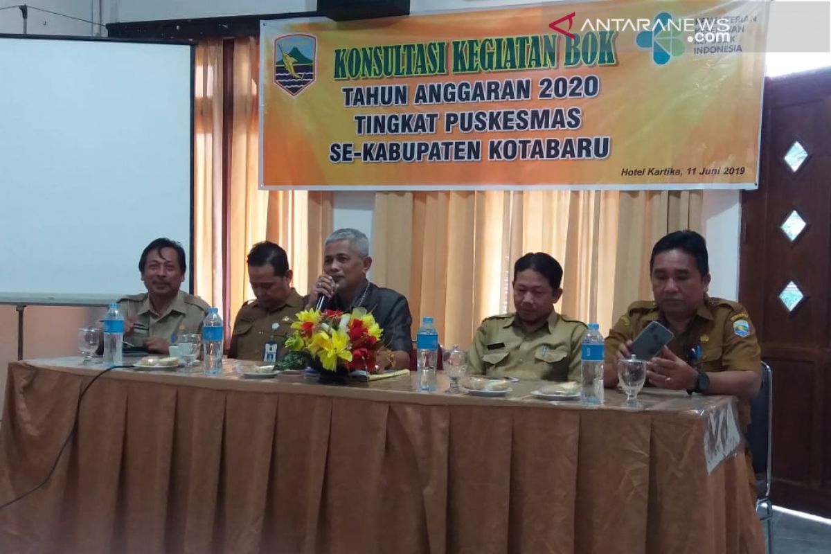 Dinkes Kotabaru koordinasikan BOK menunjang program strategis kesehatan