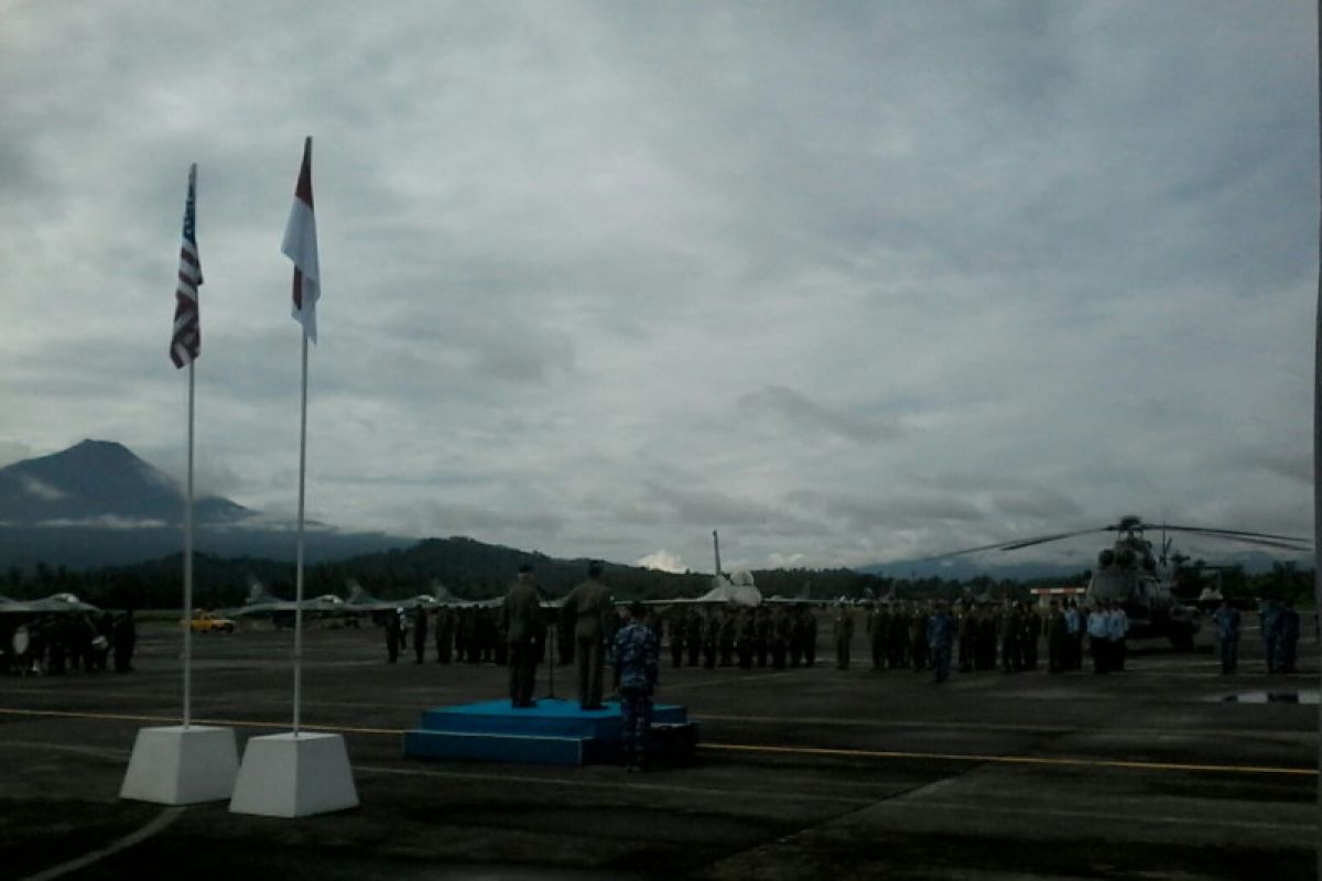 Angkatan Udara Indonesia dan Amerika Serikat latihan bersama di Manado