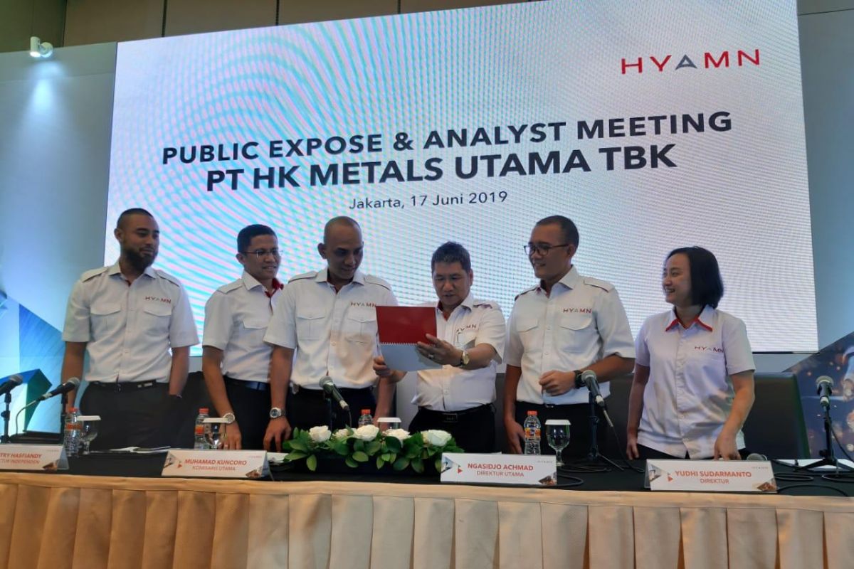 HK Metals Utama Tbk bukukan kenaikan pendapatan 2018 Rp864,9 miliar