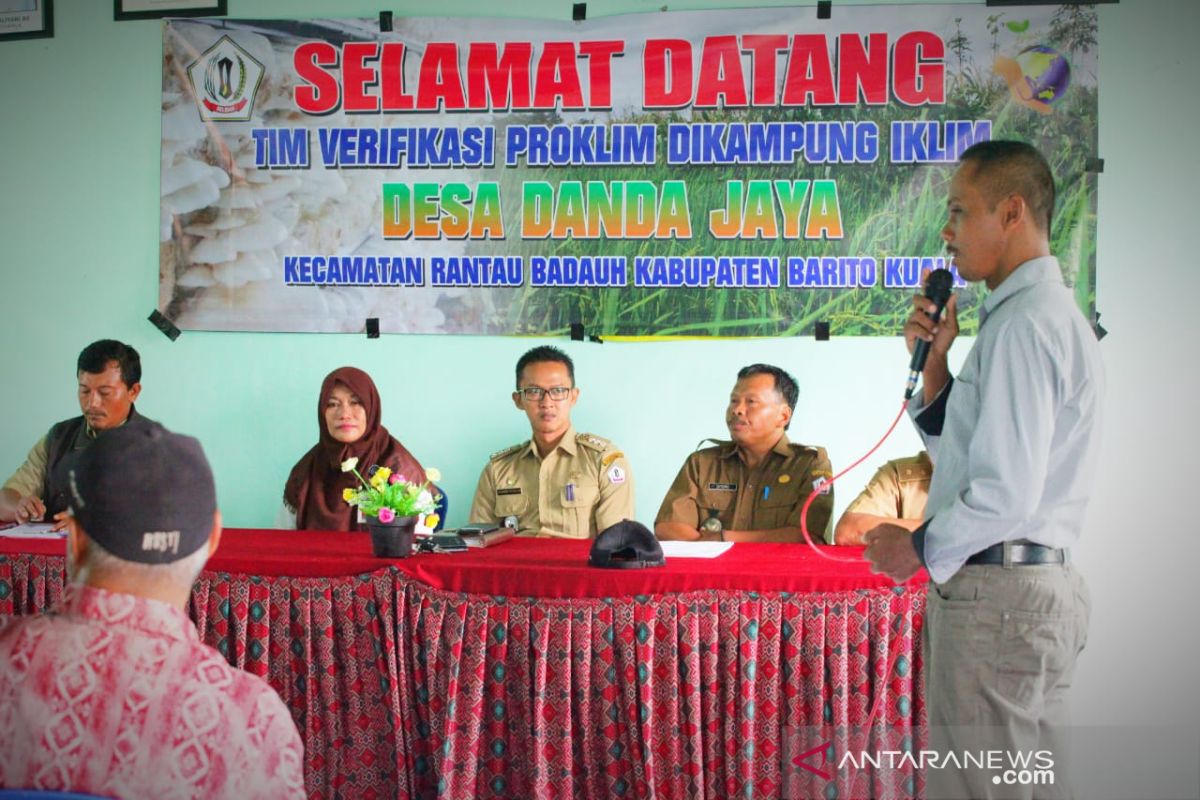 Tim Verifikasi Proklim kunjungi Desa Danda Jaya