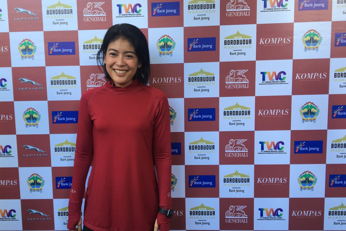 Tips Sigi Wimala bagi peserta lari Borobudur Marathon 2019
