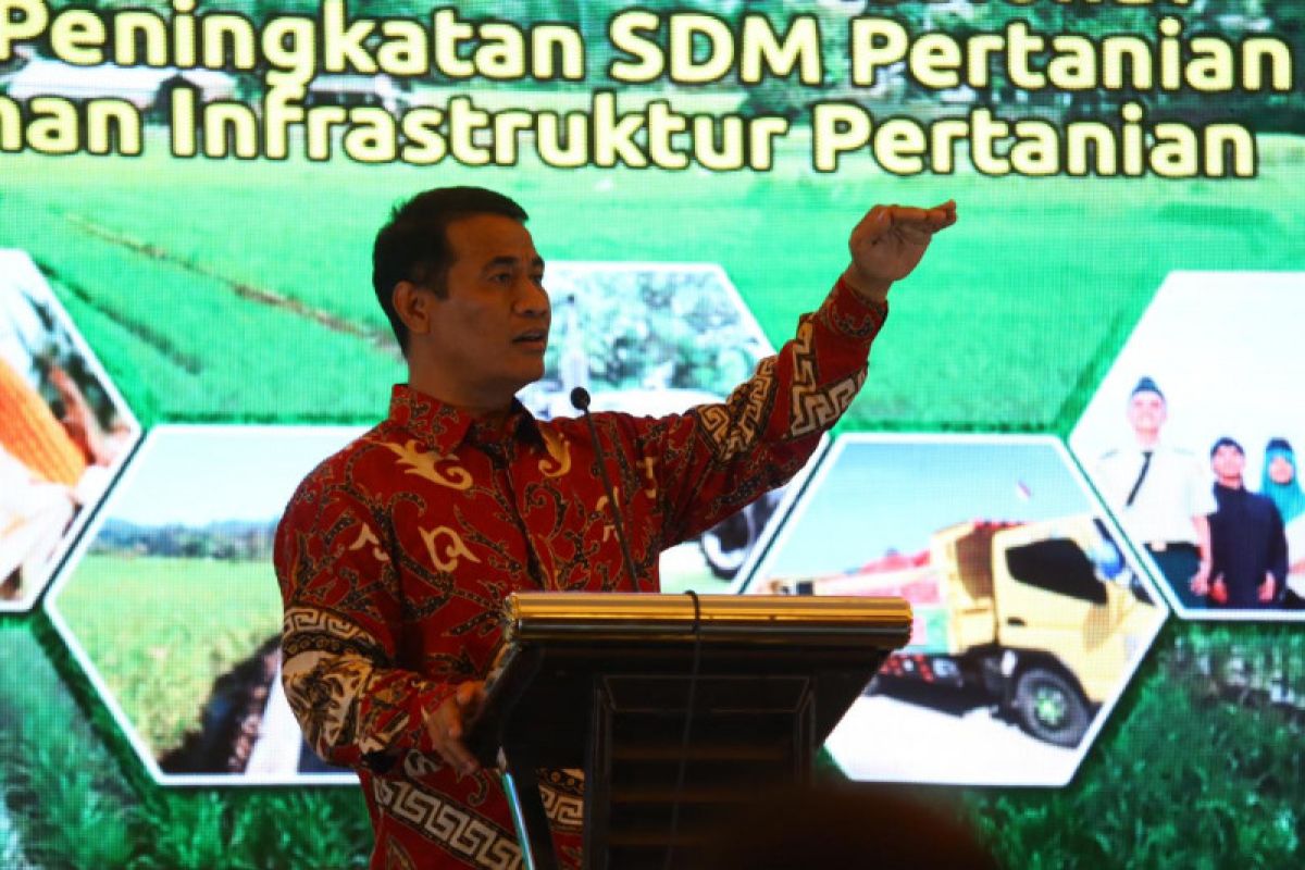 Mentan:  Kementan fokus infrastruktur pertanian pada 2020