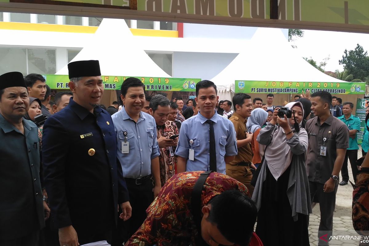 Pameran lowongan kerja di Jambi dihadiri ratusan pencari kerja