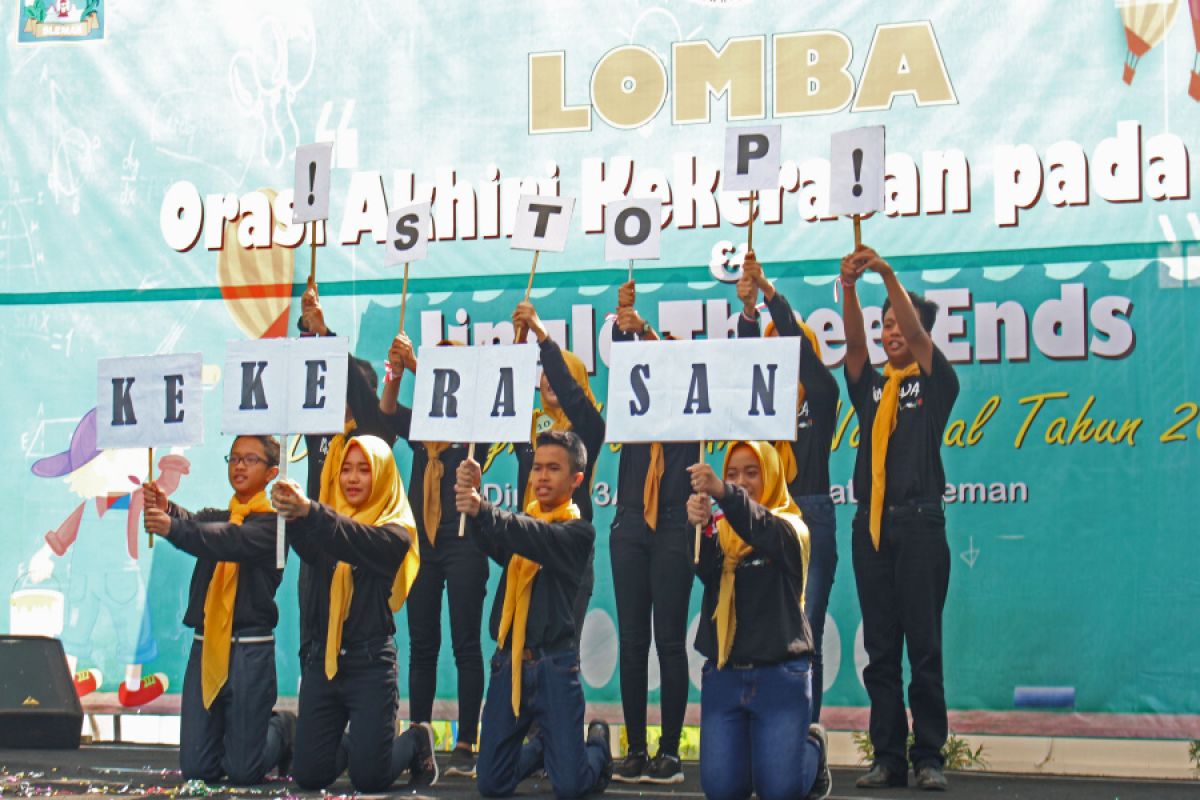 Sleman menggelar lomba kreativitas untuk mengakhiri kekerasan terhadap anak