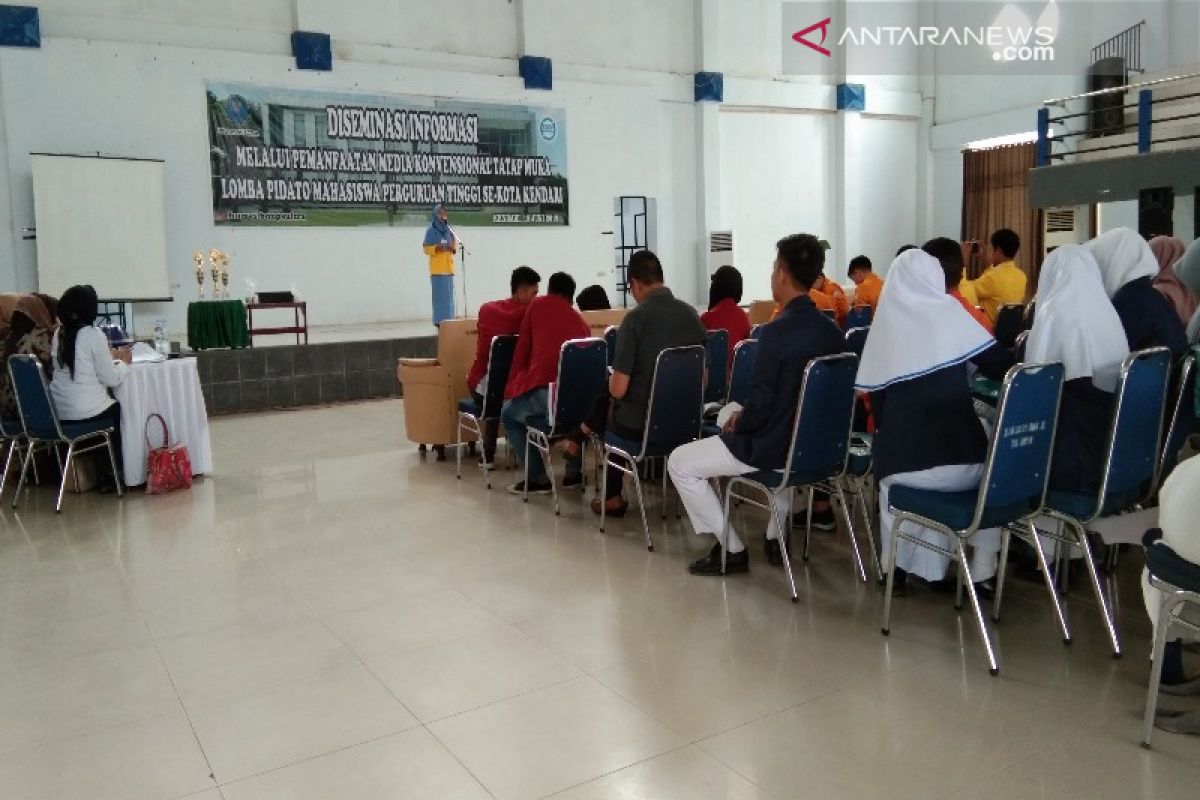 BNNP Sultra gelar lomba pidato antinarkoba antarmahasiswa