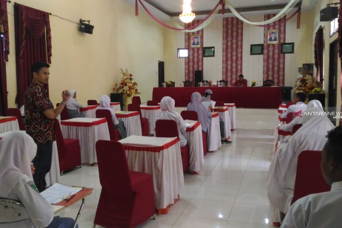 Puluhan Siswa Gorontalo Utara ikut seleksi program beasiswa 