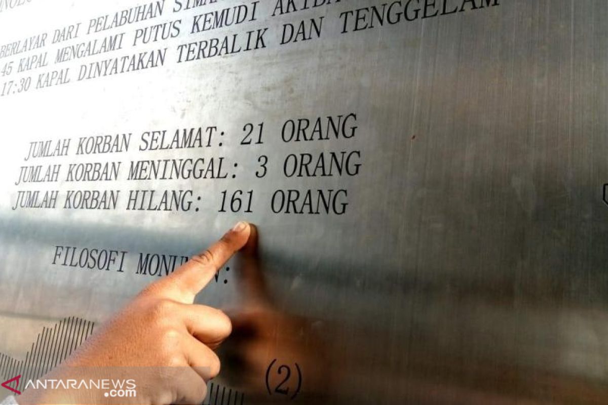 Informasi di monumen kapal tenggelam Tigaras perlu diluruskan