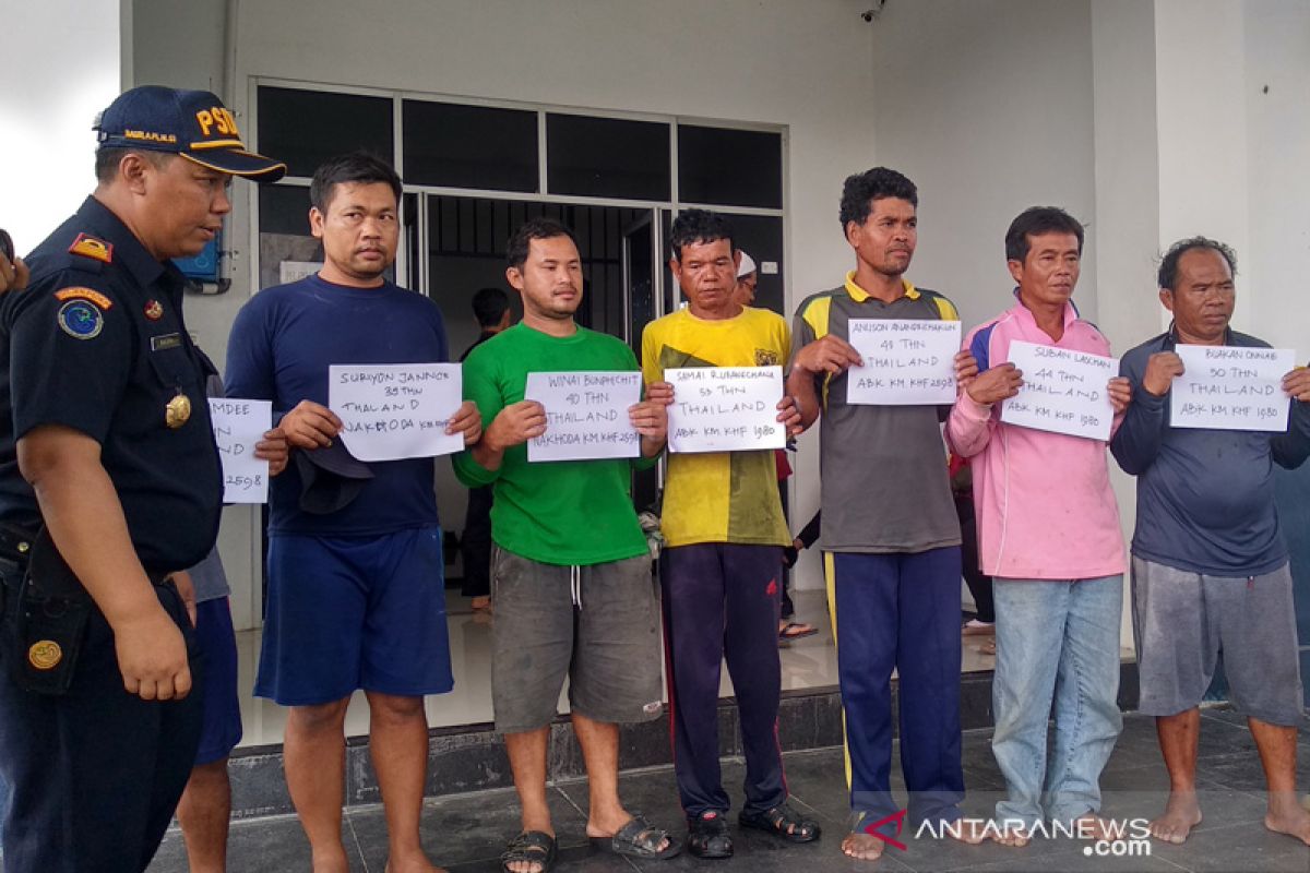 Dua nelayan Thailand pencuri ikan di perairan Indonesia dituntut denda Rp200 juta