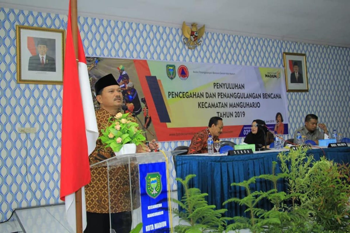 Pemkot Madiun gelar penyuluhan pencegahan dan penanggulangan bencana