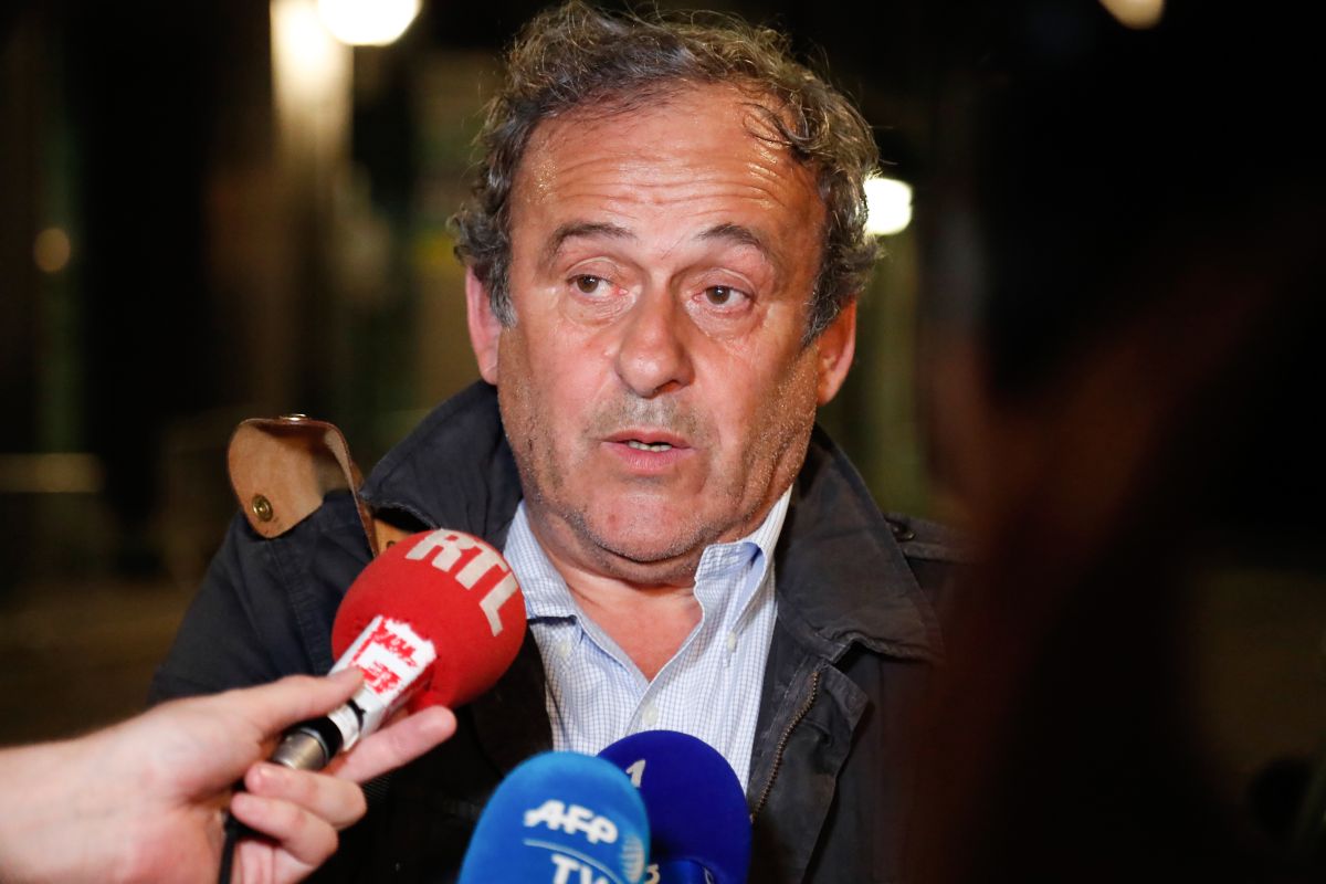 Michel Platini  dibebaskan