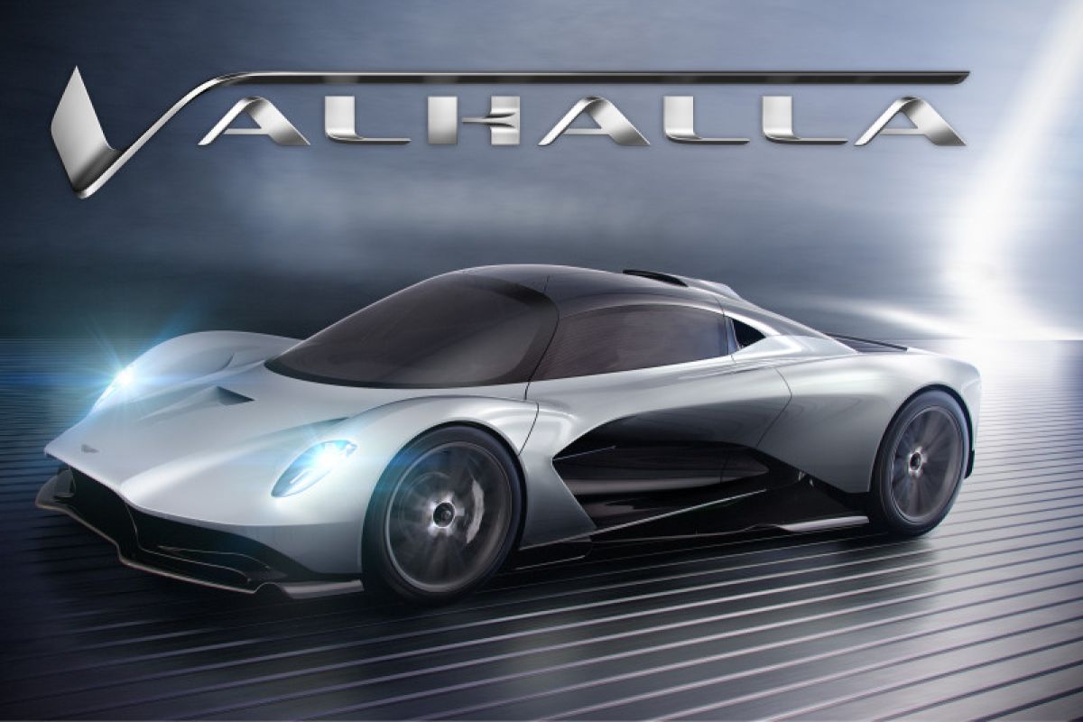 Mobil kolaborasi Aston Martin dan Red Bull dinamai "Valhalla"