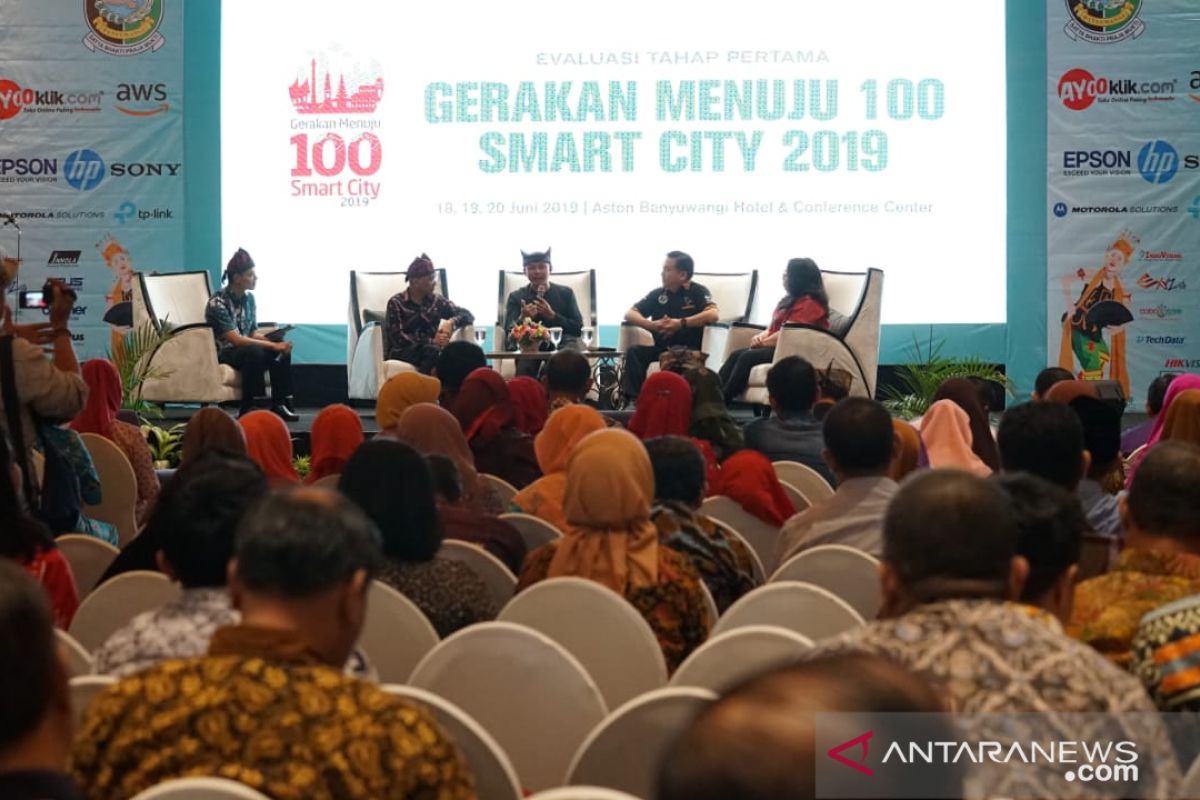 Kementerian Kominfo evaluasi program smart city se-Indonesia di Banyuwangi