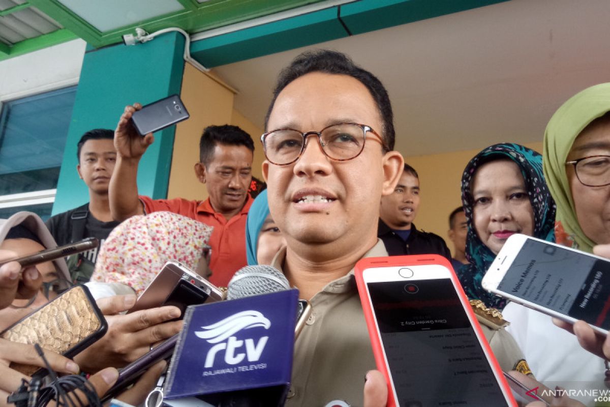 Anies : Lahan reklamasi kurang dari lima persen yang dipakai