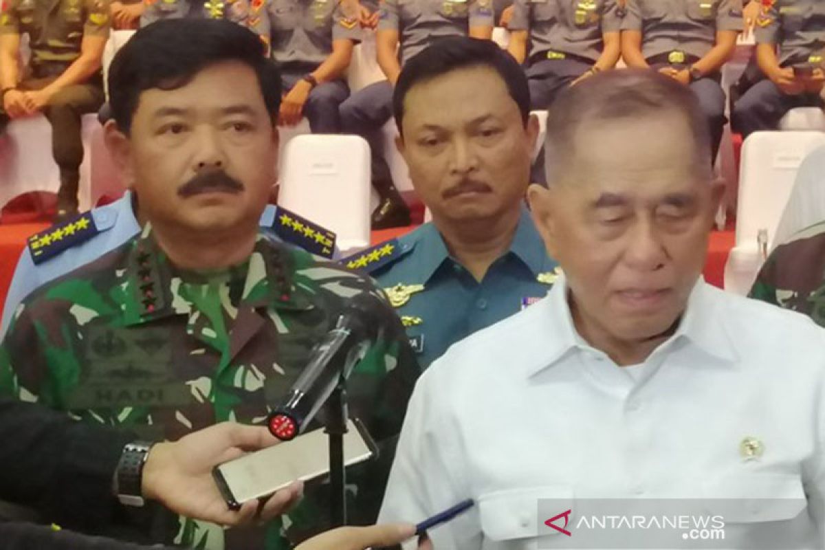 Ryamizard tegaskan tak ada lagi 01 dan 02 di depan purnawirawan