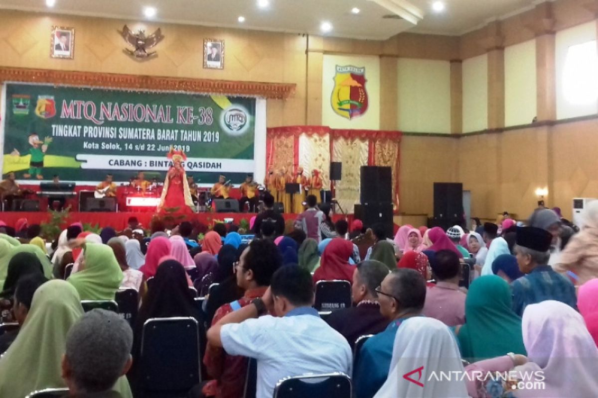 Final Bintang Qasidah MTQ didominasi Agam, Padang Pariaman dan Payakumbuh