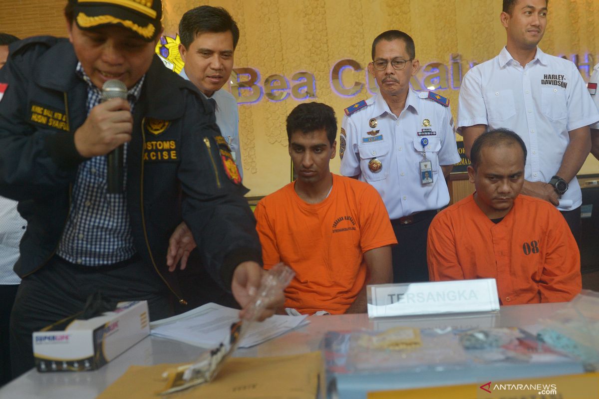 Warga AS ditangkap bawa 1,36 ganja ke Bali