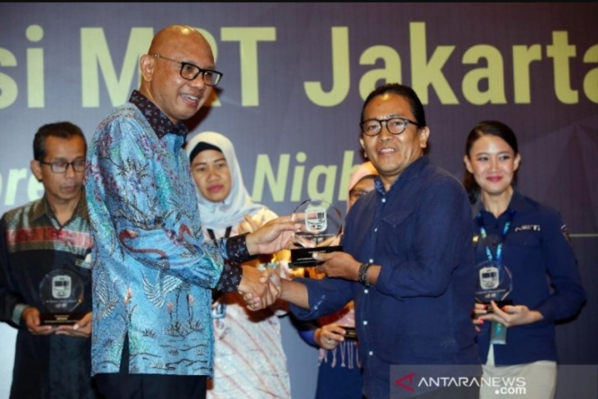 LKBN ANTARA raih apresiasi atas pemberitaan masif MRT Jakarta