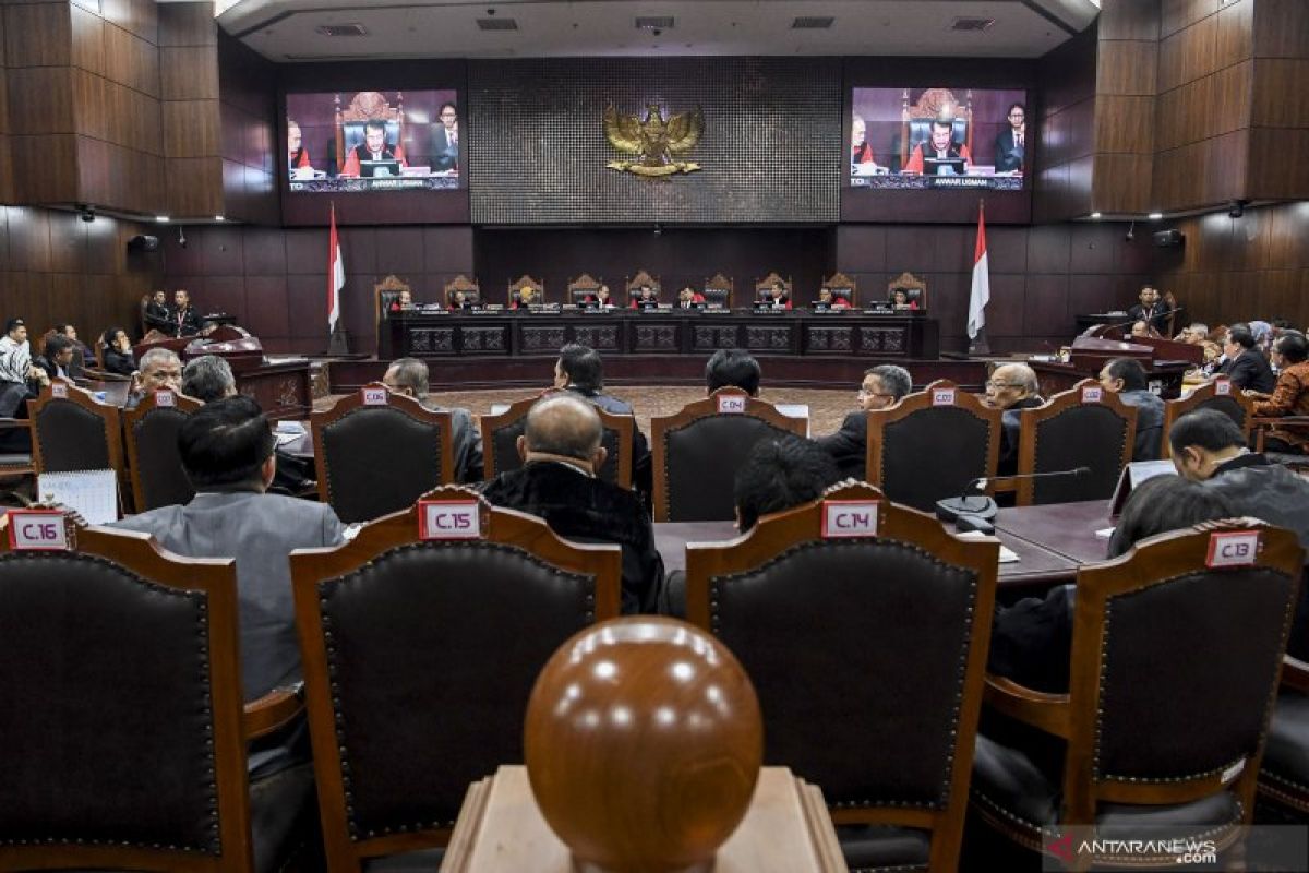 MK gelar sidang ketiga sengketa Pilpres 2019 Rabu pagi