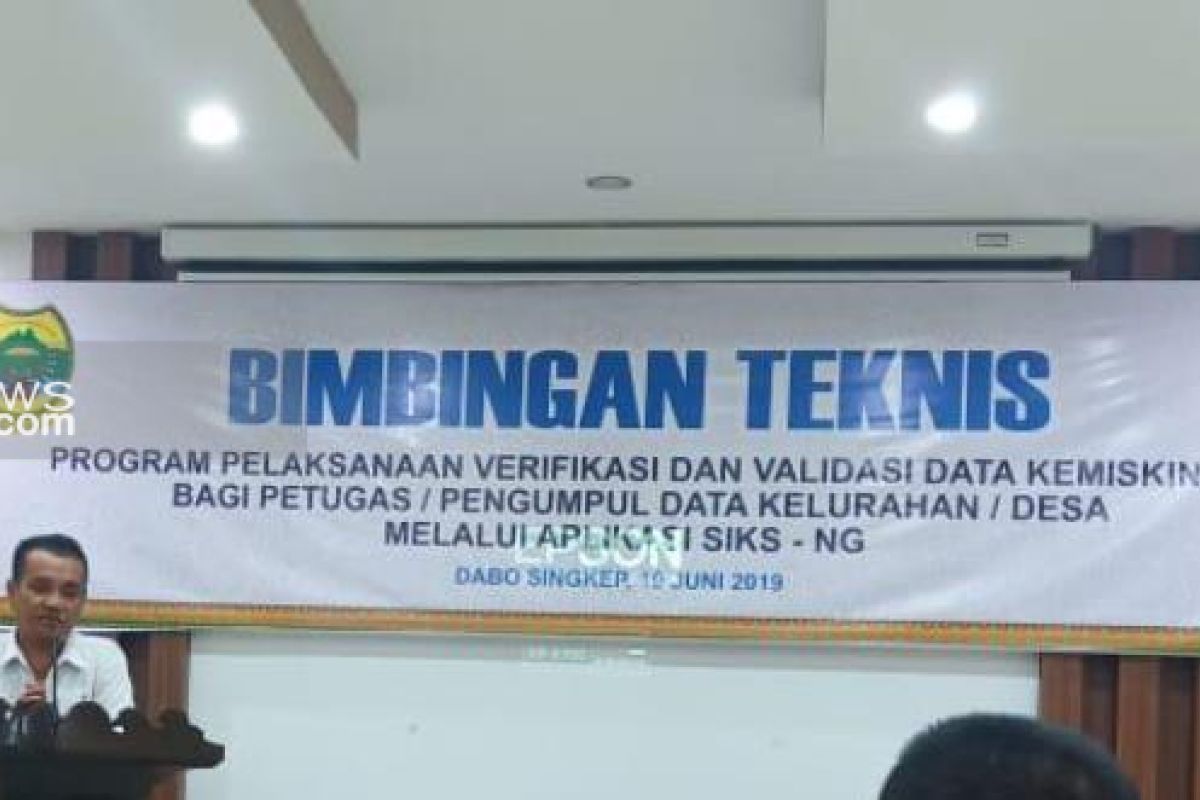 Dinsos-PPA berikan bimtek pemutakhiran data fakir miskin