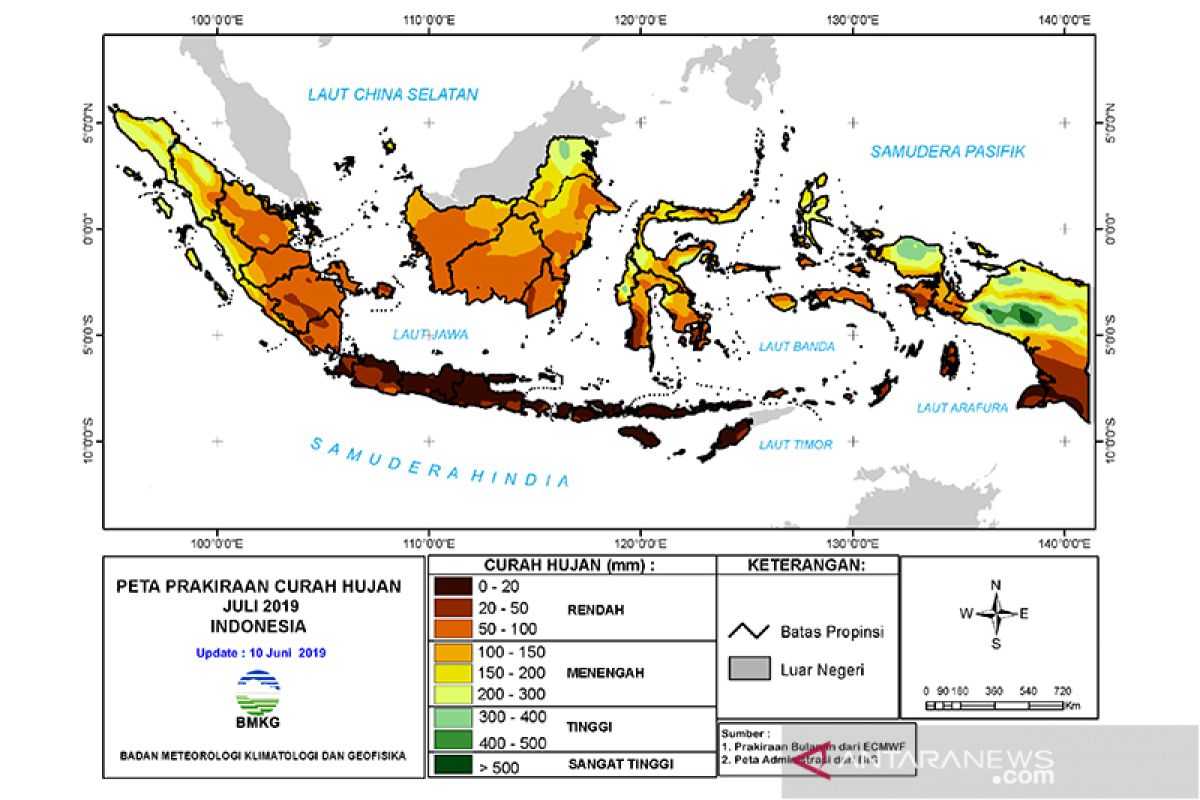 Jakarta tidak hujan tapi waspada banjir kiriman