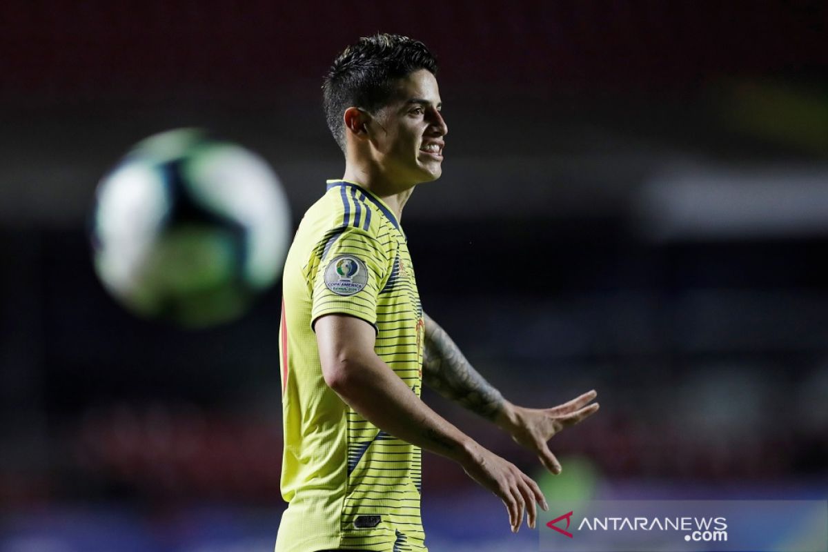 Atletico berminat boyong James Rodriguez