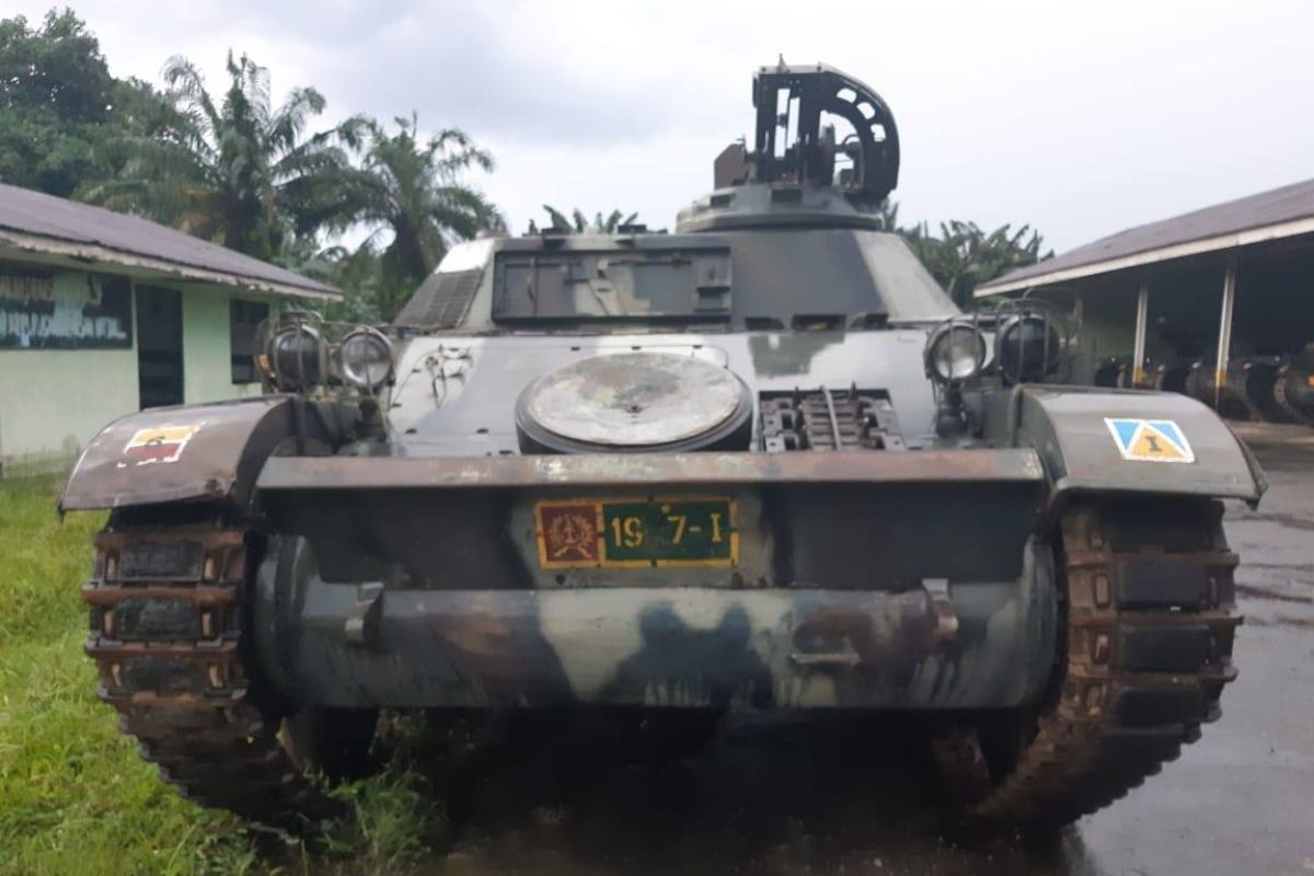 Padang terima hibah tank bersejarah Operasi Trikora