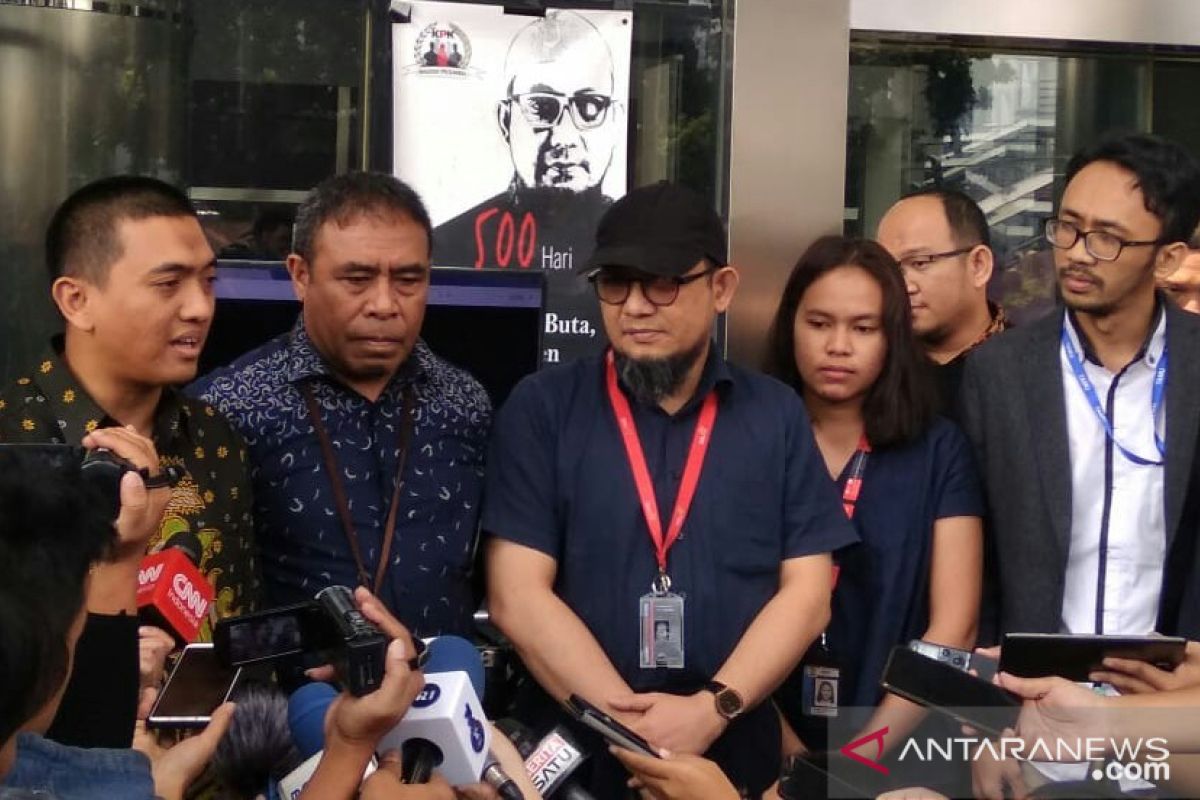 Novel Baswedan sebut tidak ada hal baru dalam pemeriksaannya