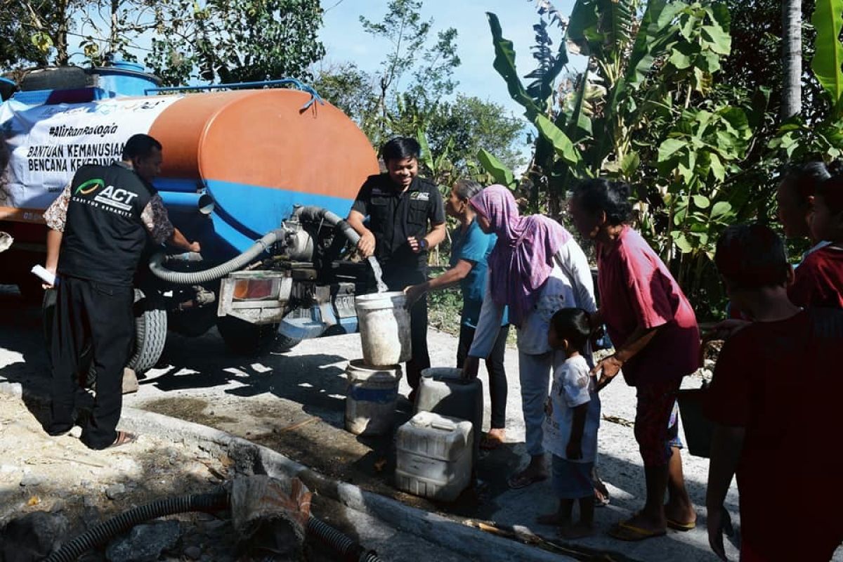 ACT siapkan jutaan liter air tanggulangi kekeringan di Gunungkidul