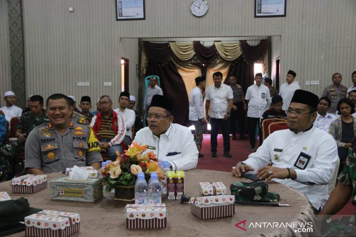 Halal Bihalal Polres Kutim, Kapolres Ajak Semua Pihak Jaga Kondusifitas