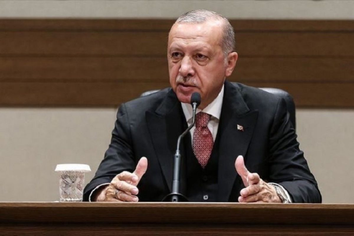 Erdogan: Turki "tidak mungkin" pertimbangkan rencana AS atas Palestina