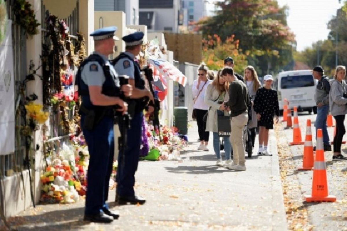 Polisi Selandia Baru tahan dua orang atas ancaman terhadap masjid di Christchurch