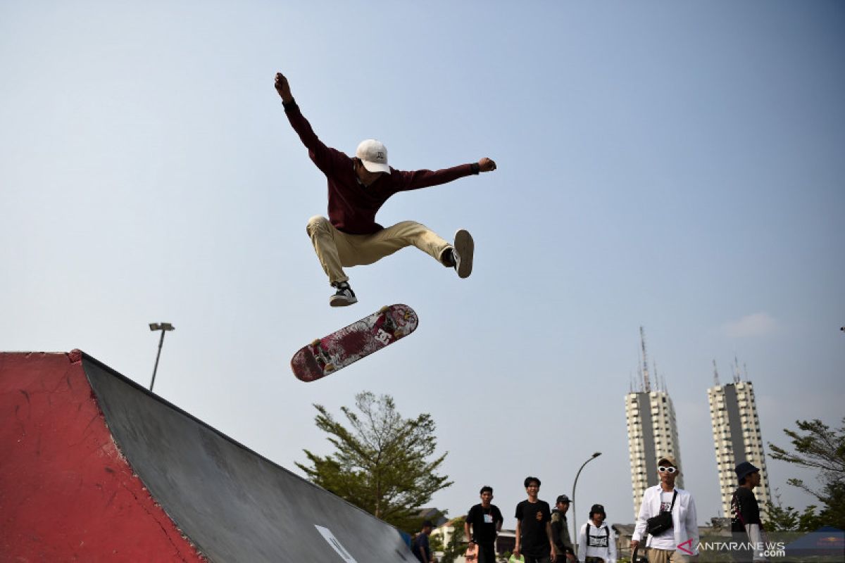 Komunitas skateboard kritik pembangunan skatepark di Jakarta