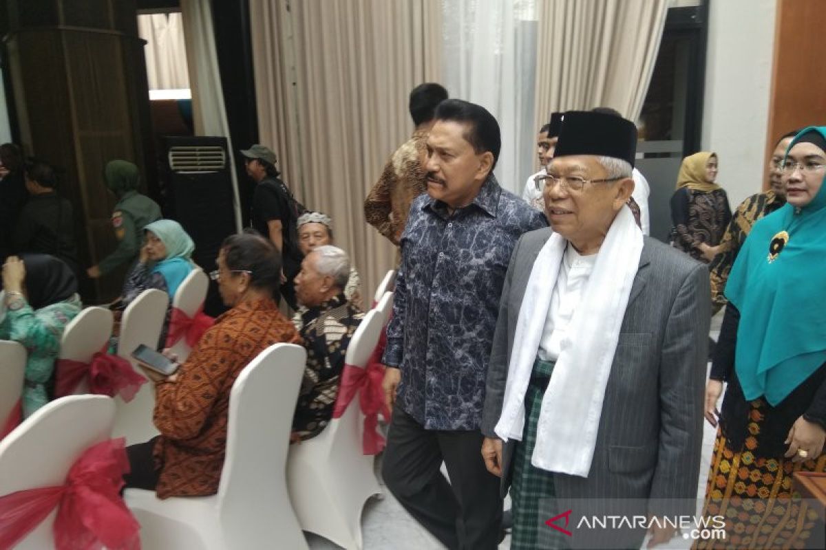 Ma'ruf Amin doakan Jokowi selalu sehat