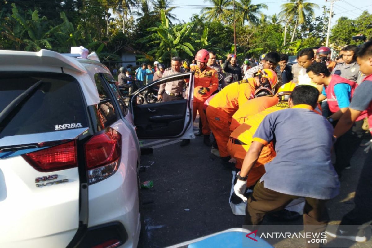 Kecelakaan maut  di jalan Yogyakarta-Purworejo renggut tiga nyawa