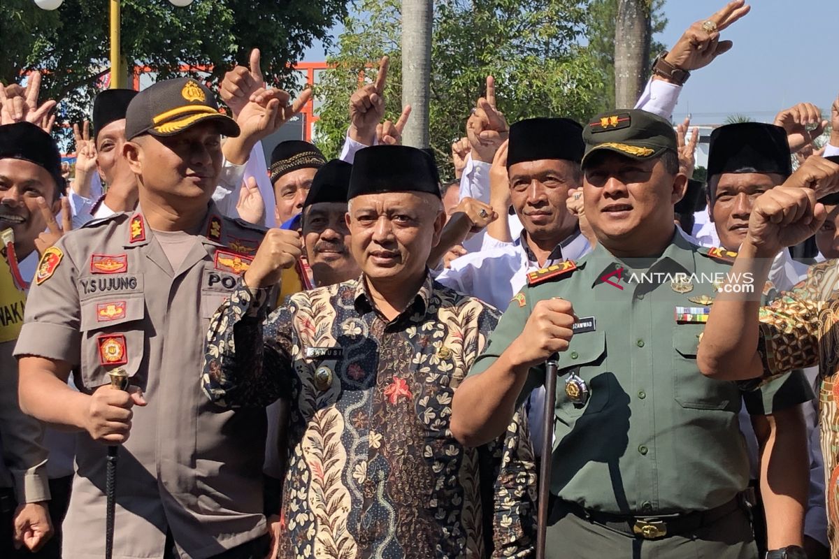 Kabupaten Malang deklarasikan Pilkades 2019 berjalan damai