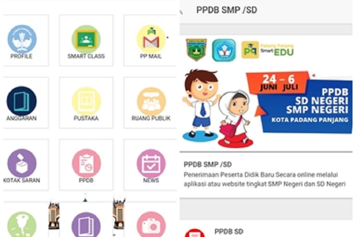 Unduh di Play Store, Padang Panjang SmartEdu akan pandu pendaftaran peserta didik baru