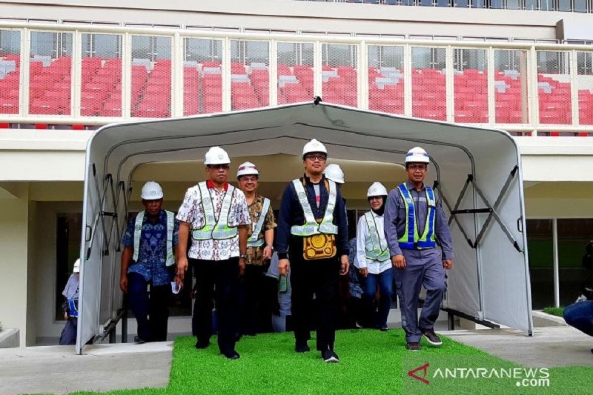 Stadion Papua Bangkit 100 persen siap untuk pelaksanaan PON 2020