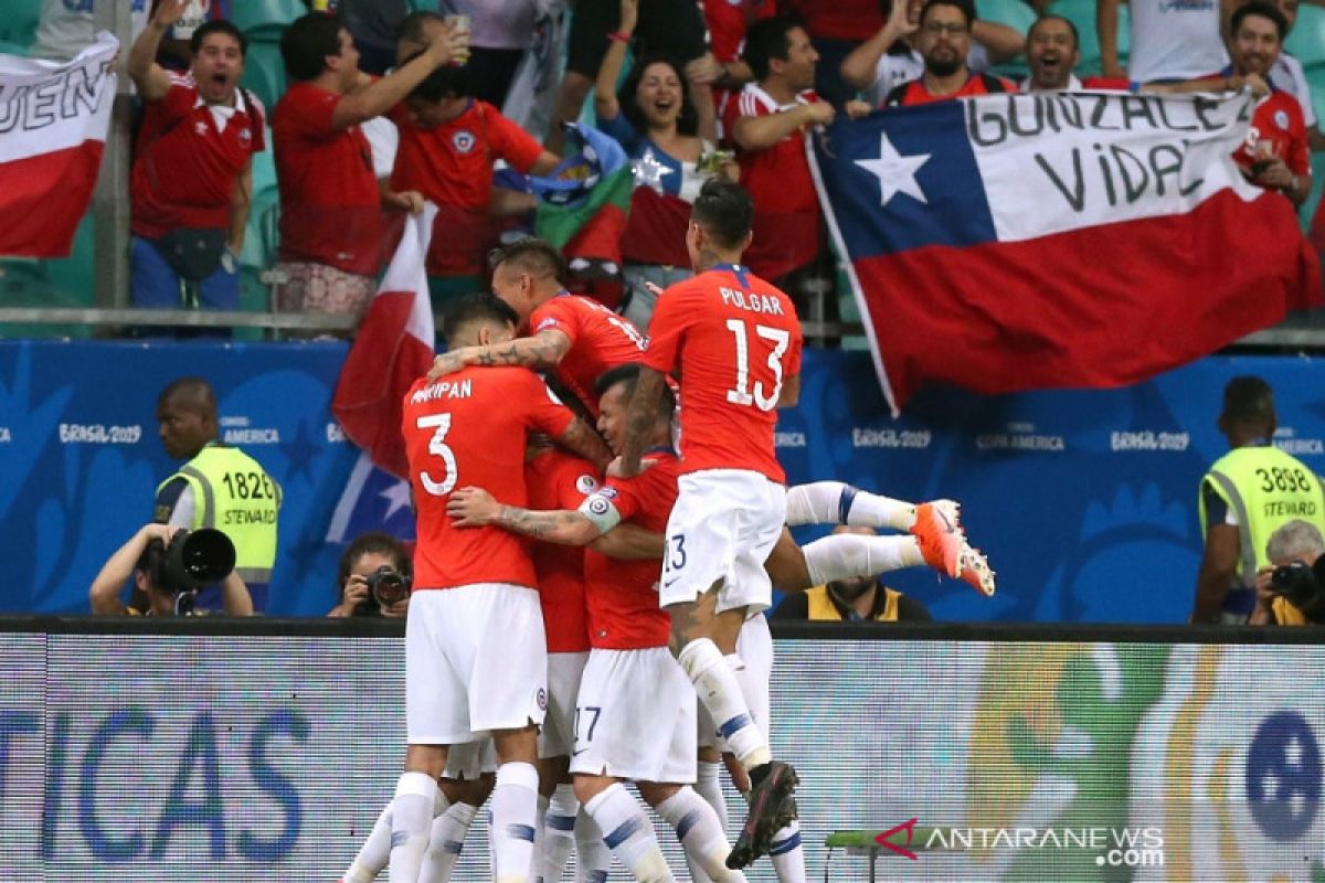 Klasemen Copa America setelah Chile melaju ke perempat final