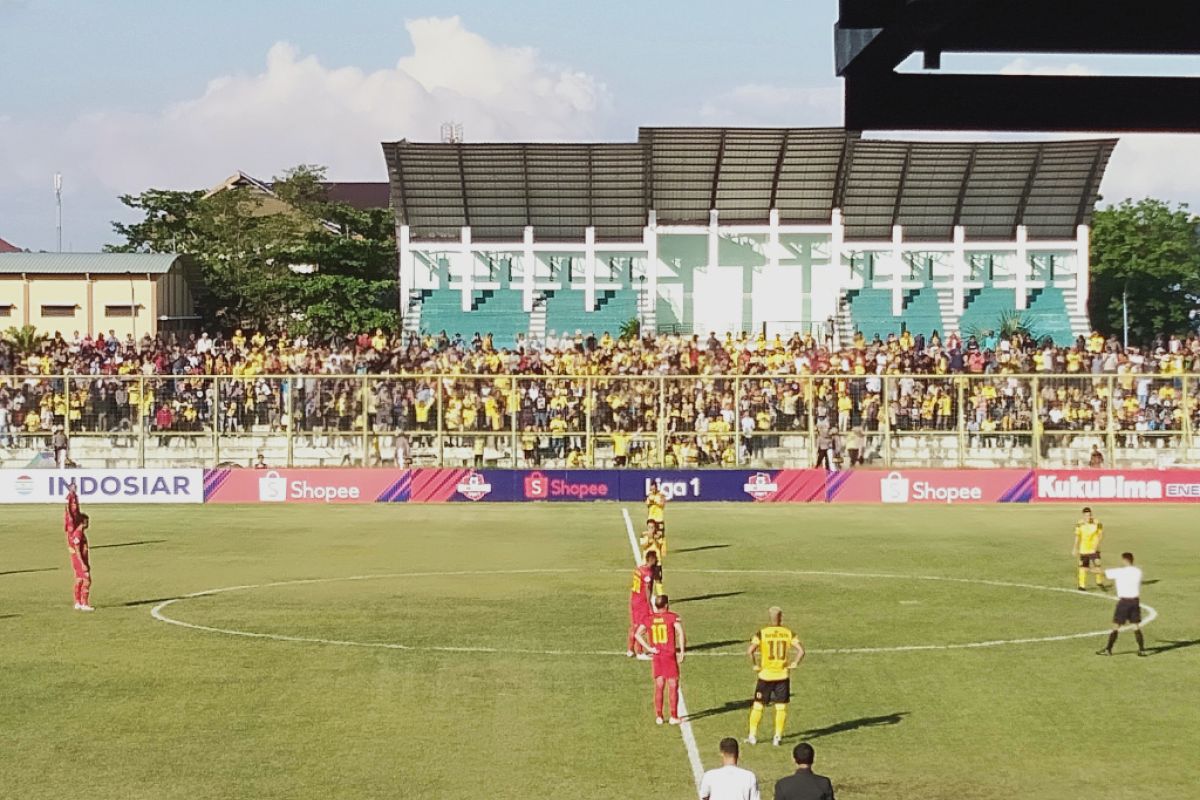 Barito kalah dari Kalteng Putra 1-2 di pertandingan derby Kalimantan