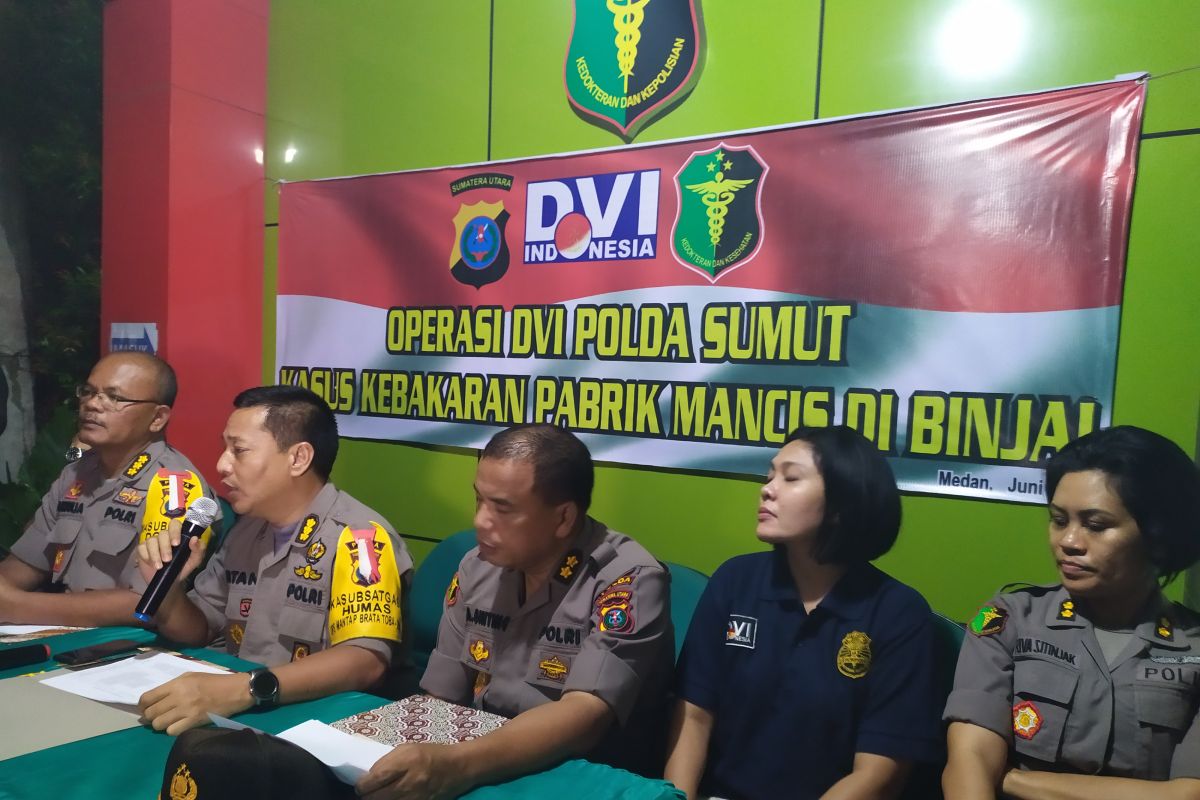 Polisi pastikan korban kebakaran pabrik korek api  meninggal  terbakar