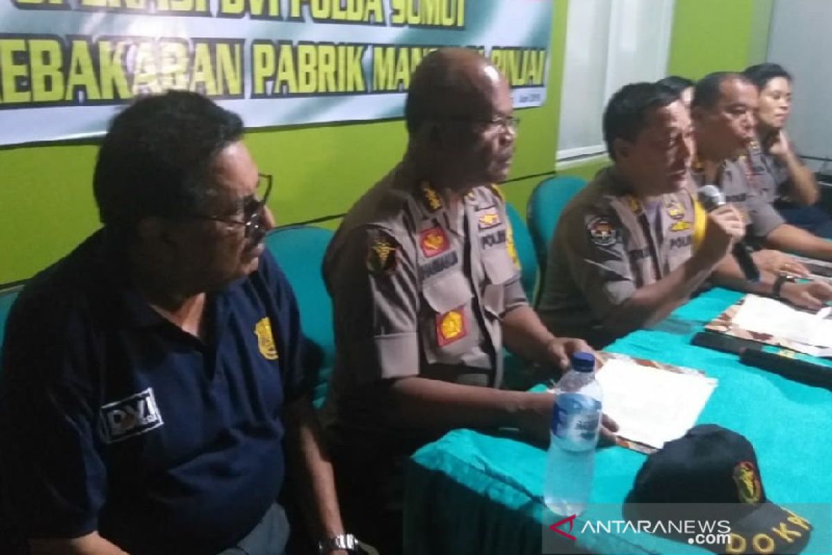 Tim DVI Sumut identifikasi tujuh korban kebakaran pabrik korek api