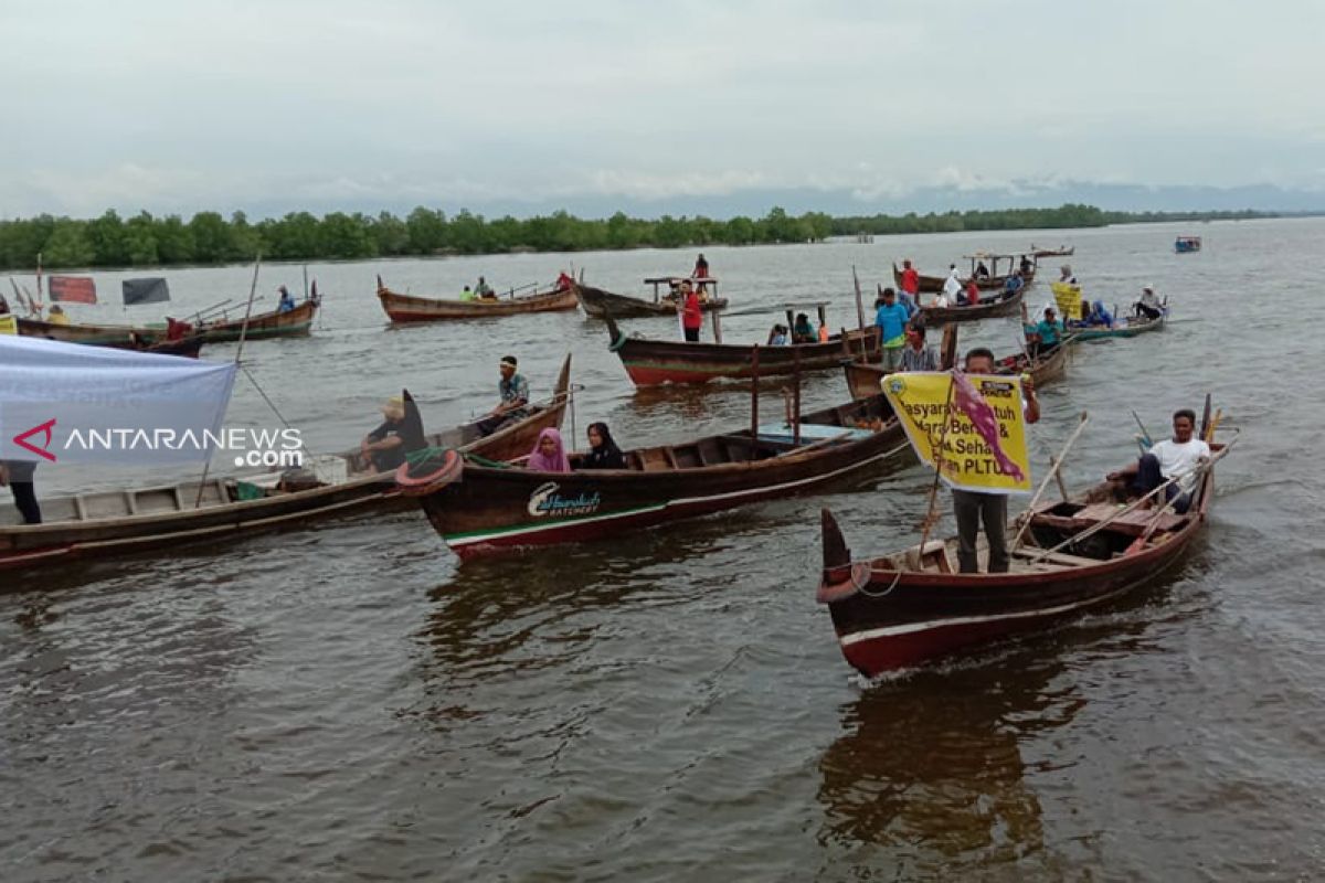 Nelayan dan aktivis desak penutupan PLTU Pangkalan Susu