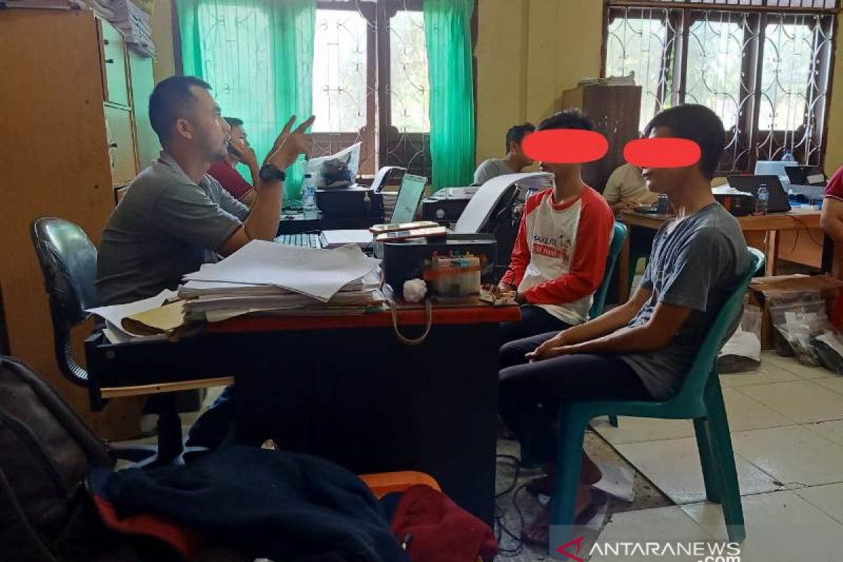 Polres Nias amankan dua pelaku pembunuhan pendamping desa