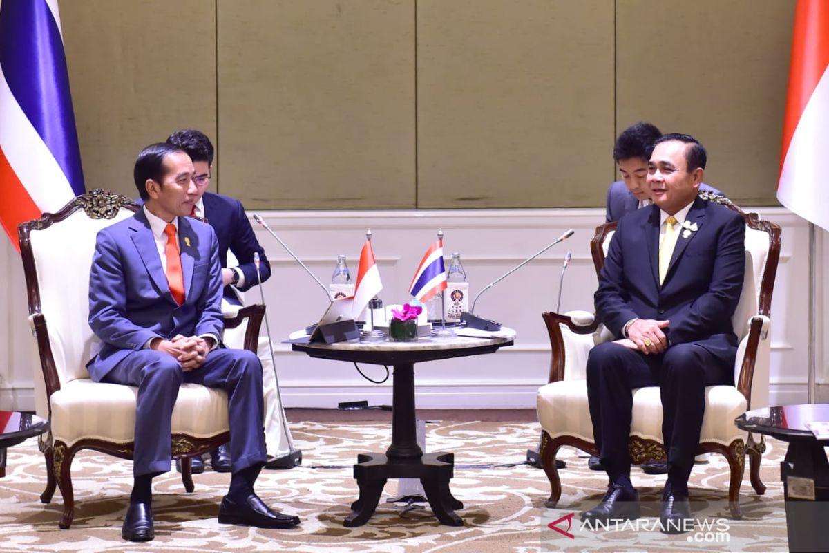 Presiden Joko Widodo dan PM Thailand bahas peningkatan kerja sama