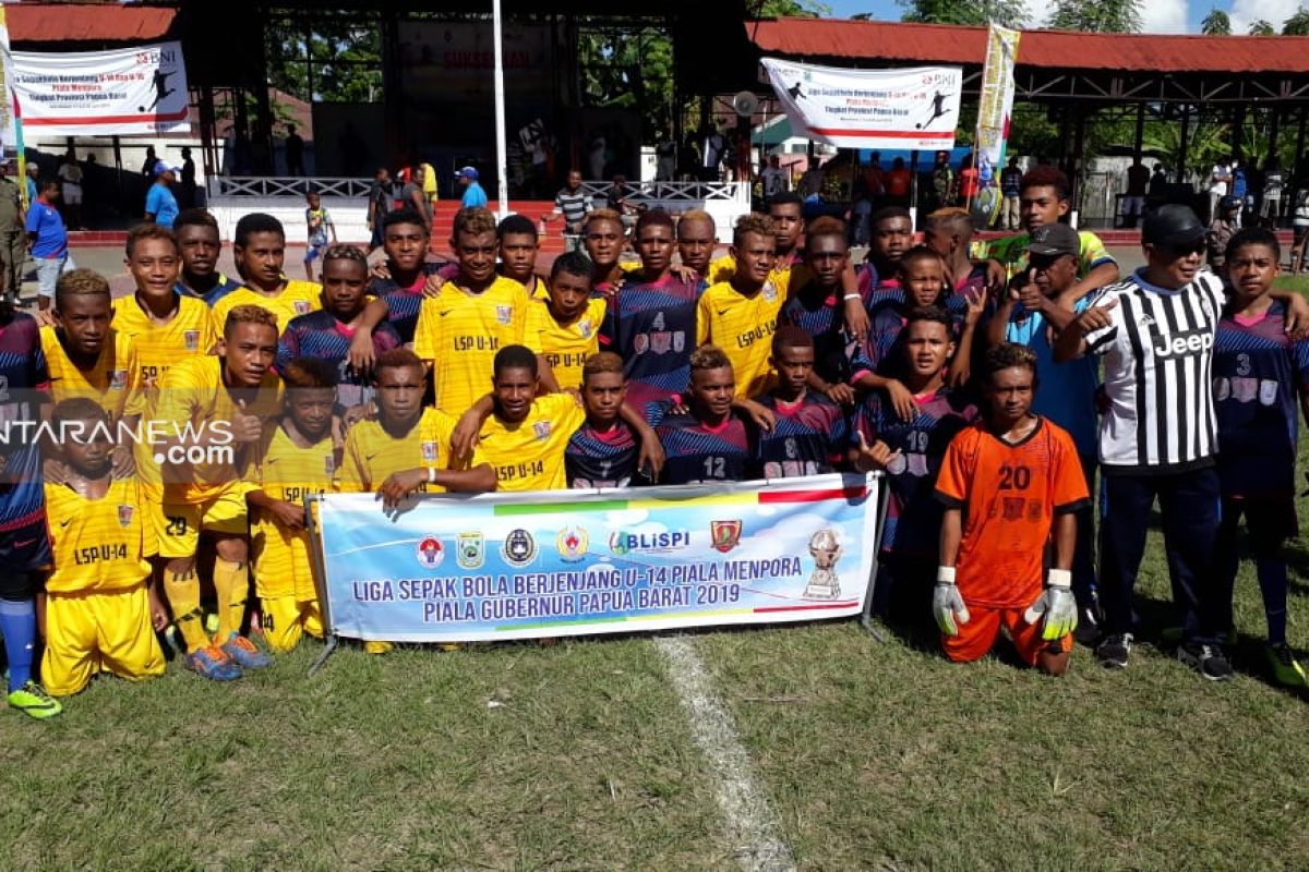 Tim U-14 gagal rauh juara liga pelajar Papua Barat