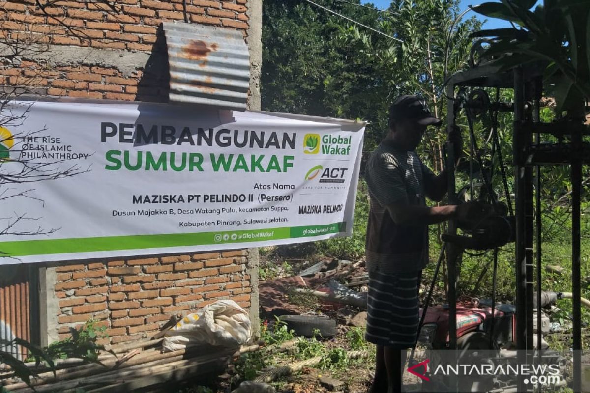 ACT  hadirkan sumur wakaf di Pinrang