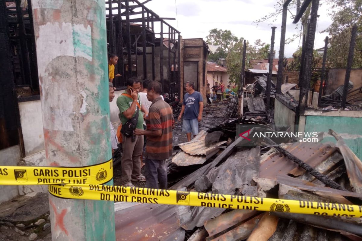 Dua unit rumah terbakar di Sipolu-Polu Madina