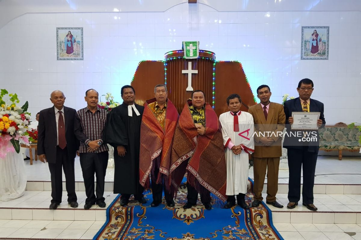 Lagi, Wali Kota Sibolga hibahkan Rp200 juta dana untuk gereja